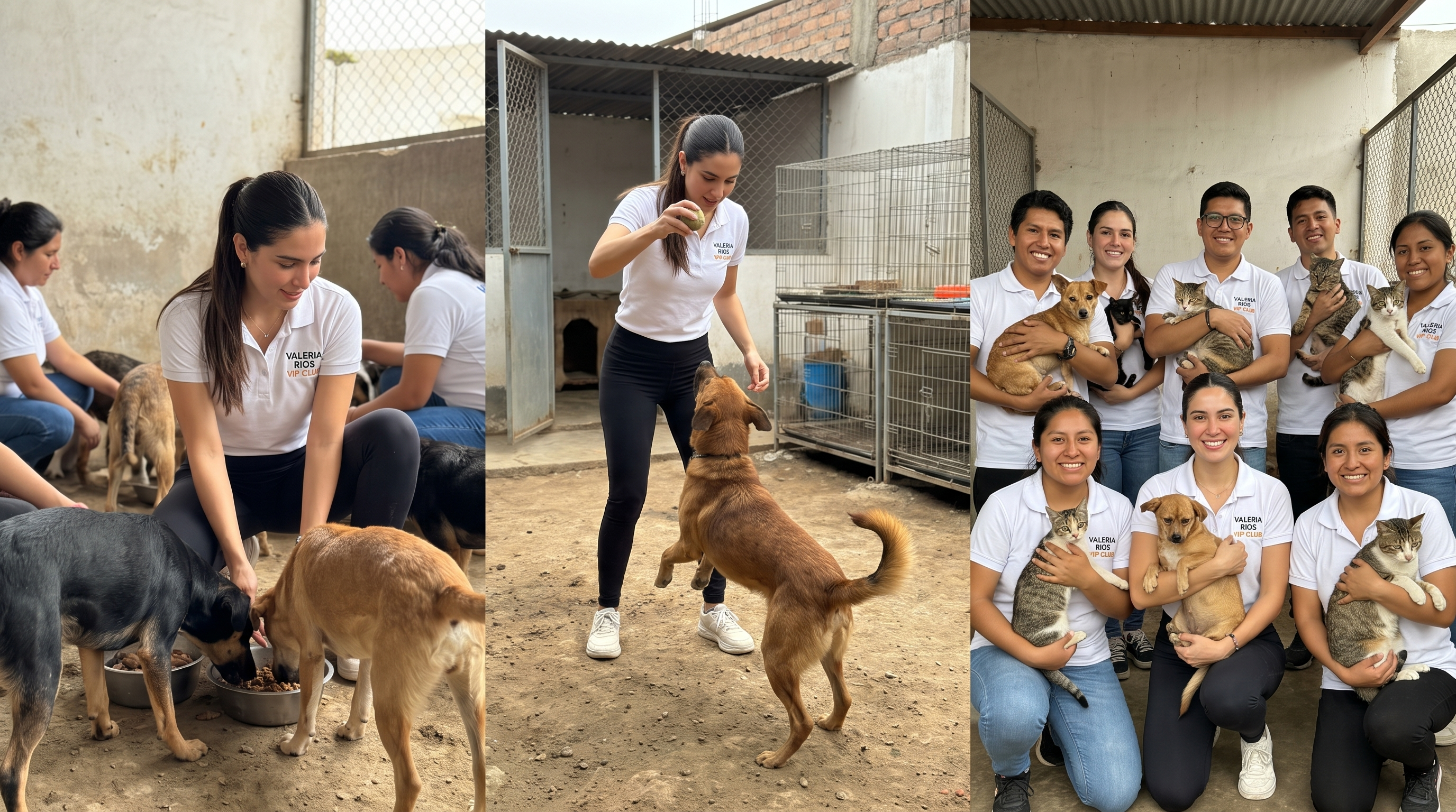 Apoyo a un refugio de animales